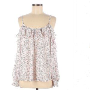 Parker Boho Long Sleeved Off Shoulder Puff Sleeve Blouse - Size M - New